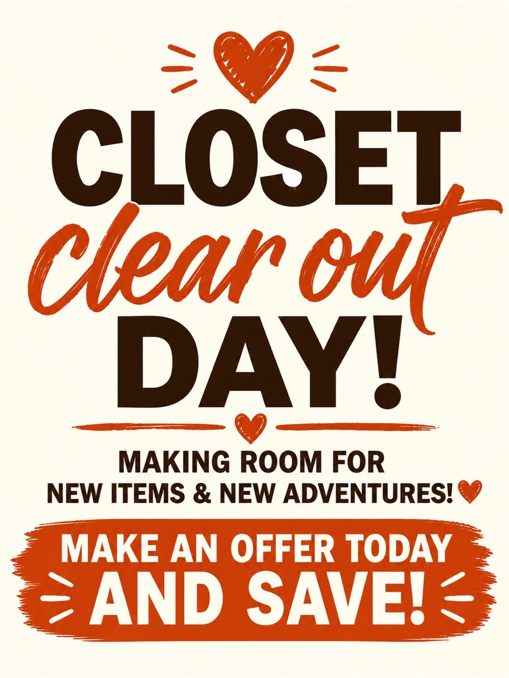 🍂🧡 CLOSET CLEAR OUT DAY! 🧡🍂